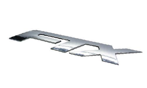 FTX wide format logo made with Kromex® HD equipment